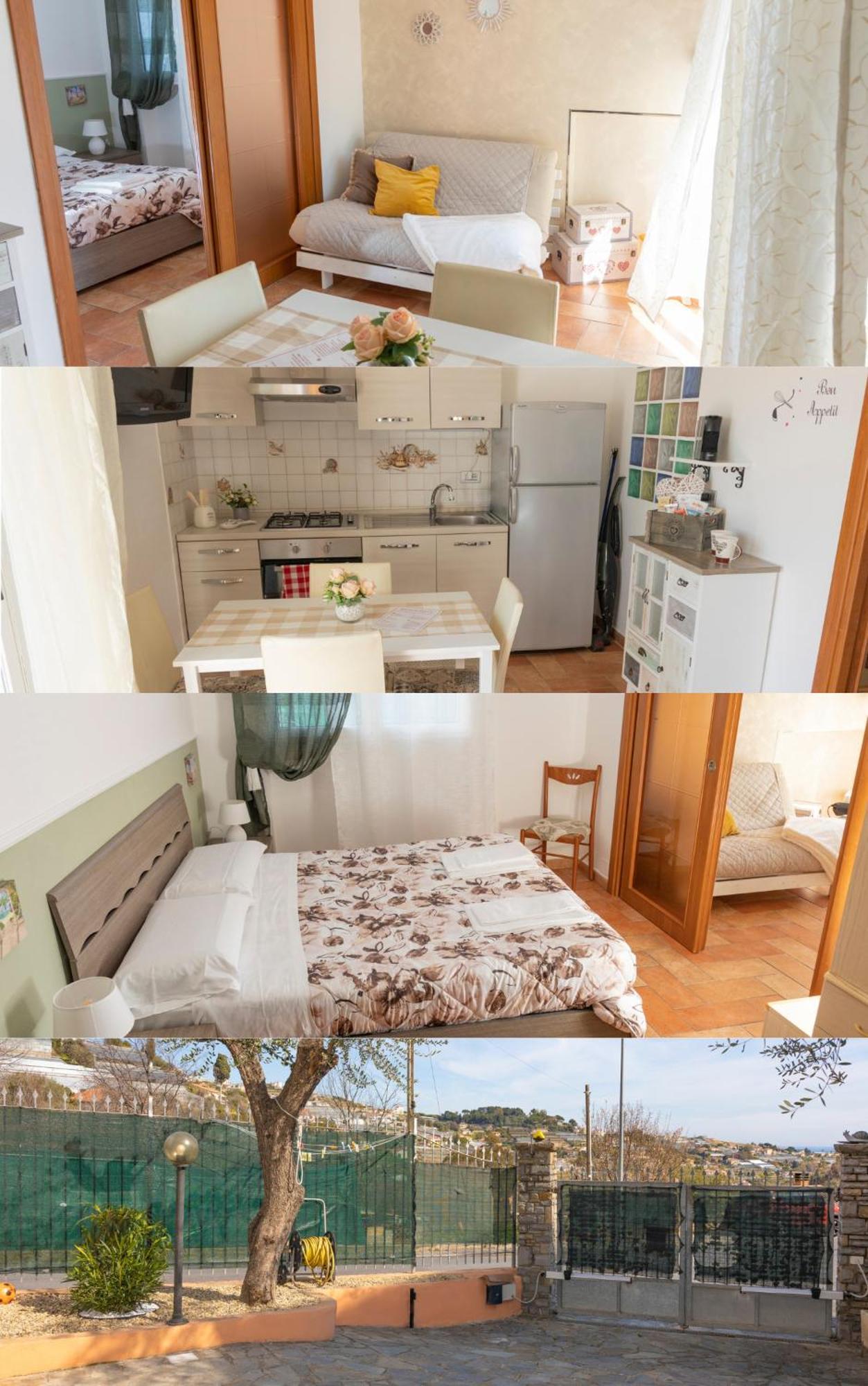 Leto'S Apartment In Sanremo - Parking & Garden Exterior foto